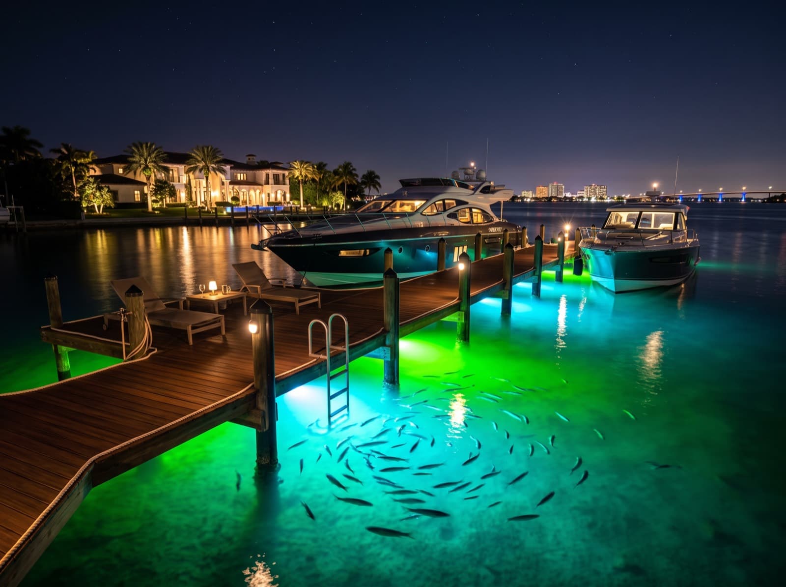 Underwater Dock Lights